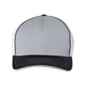 Richardson Pulse Sportmesh R - Flex Cap - Richardson 172 Grey/ White/ Black Tri S/M Caps