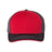 Richardson Pulse Sportmesh R - Flex Cap - Richardson 172 Red/ Charcoal/ Black Tri S/M Caps