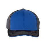Richardson Pulse Sportmesh R - Flex Cap - Richardson 172 White/ Royal/ Red Tri S/M Caps