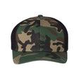 Richardson R - Flex Trucker Cap - Richardson 110 Army Camo/ Black S/M Caps