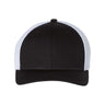 Richardson R - Flex Trucker Cap - Richardson 110 Black/ White S/M Caps