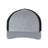 Richardson R - Flex Trucker Cap - Richardson 110 Heather Grey/ Black S/M Caps