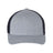 Richardson R - Flex Trucker Cap - Richardson 110 Heather Grey/ Navy S/M Caps