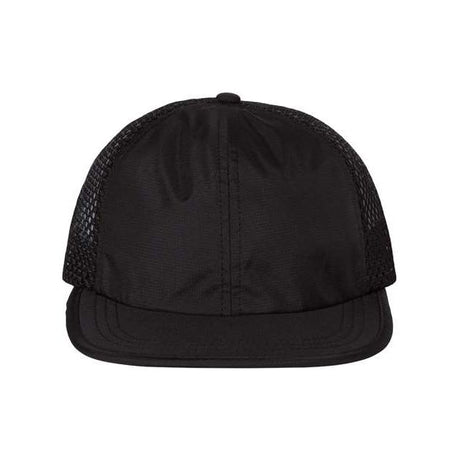 Richardson Rogue Wide Set Mesh Cap - Richardson 935 Black Adjustable Hats