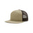 Richardson Seven - Panel Trucker Cap - Richardson 168 Pale Khaki/Brown Adjustable Hats