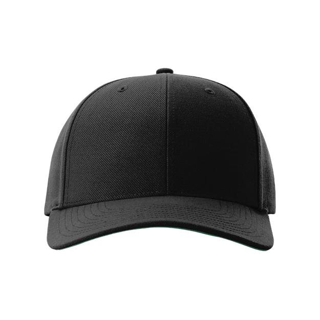 Richardson Surge Snapback Cap - Richardson 512 Black MD - LG Hats