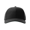 Richardson Surge Snapback Cap - Richardson 512 Black MD - LG Hats