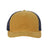 Richardson Troutdale Corduroy Trucker Cap - Richardson 930 Amber Gold/ Navy Adjustable Hats