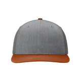 Richardson Twill Back Trucker Cap - Richardson 312 Royal/ White/ Red Adjustable Hats