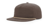 Richardson Umpqua Snapback Cap - Richardson 256 Dark Mocha/Desert Adjustable Hats
