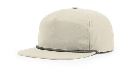 Richardson Umpqua Snapback Cap - Richardson 256 Sand Dune/Loden Adjustable Hats
