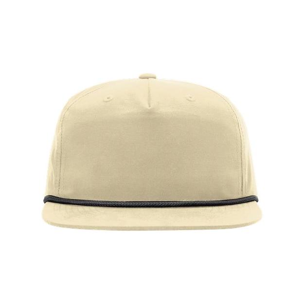 Richardson Umpqua Snapback Cap - Richardson 256 White/ Black Adjustable Hats