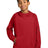 Richardson Youth Charge Performance Fleece Long Sleeve Hoodie RY7200LSH - Richardson RY7200LSH Red M Youth Hoodies