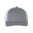 Richardson Youth Trucker Snapback Cap - Richardson 112Y Heather Grey/ White Adjustable Hats
