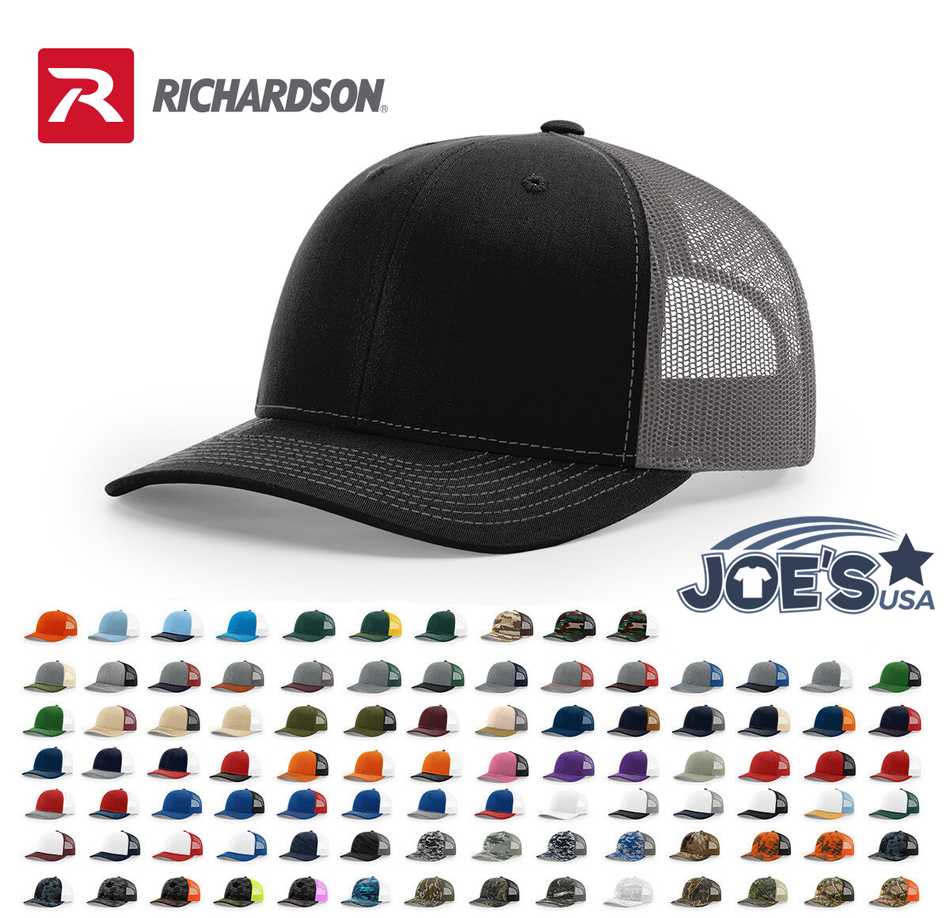 Richardson Snapback Trucker Cap - OSFM - Richardson 112