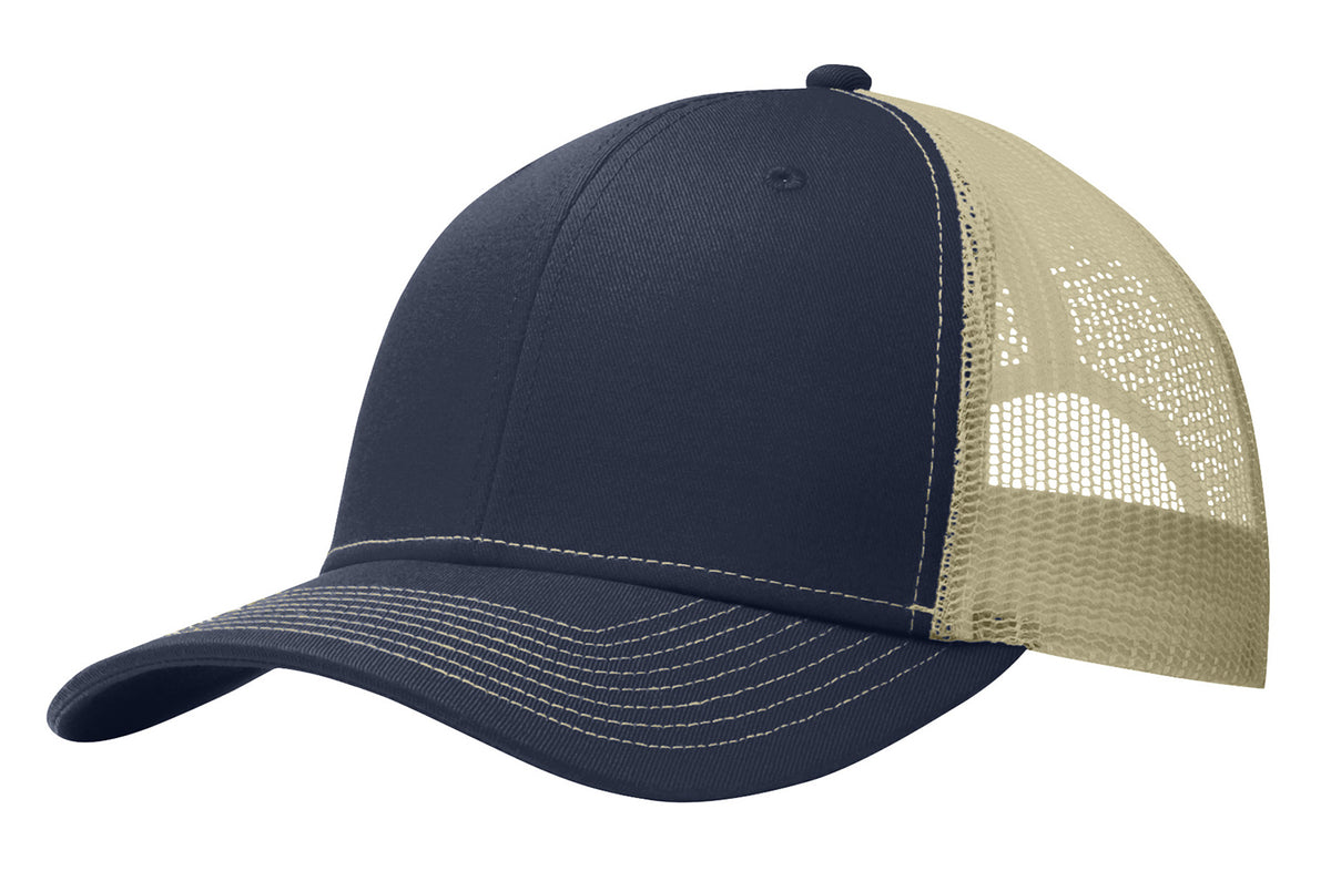 Joe's USA Snapback Trucker Cap – Mesh Back Curved Bill Hat