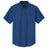 Joe's Men's Short Sleeve Button-Up Shirt - Royal / Classic Navy Woven Shirts Joe's USA Royal / Classic Navy Small