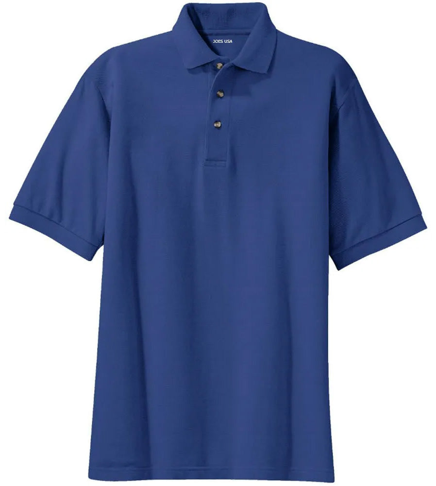 Joe's USA Men's Tall 100% Cotton Polo Shirts Joe's USA Blue Large Tall