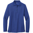 Ladies Long Sleeve Silk Touch Polo Women's Joe's USA X-Small Royal