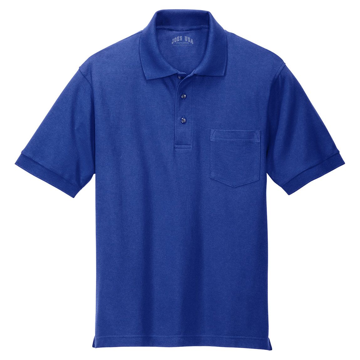 Men's Silk Touch™ Polo with Pocket Polos/Knits Joe's USA