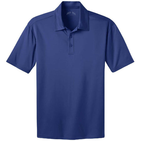 Mens Tall Silk Touch Performance Polo Tall Joe's USA Royal Blue Large Tall