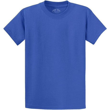 Men's Durable 100% Heavyweight Cotton T-Shirts in Regular, Big, and Tall Sizes Joe's USA Men's Apparel - Royal