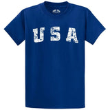 Joe's USA Vintage USA Logo Tee - Royal Joe's USA Royal Small