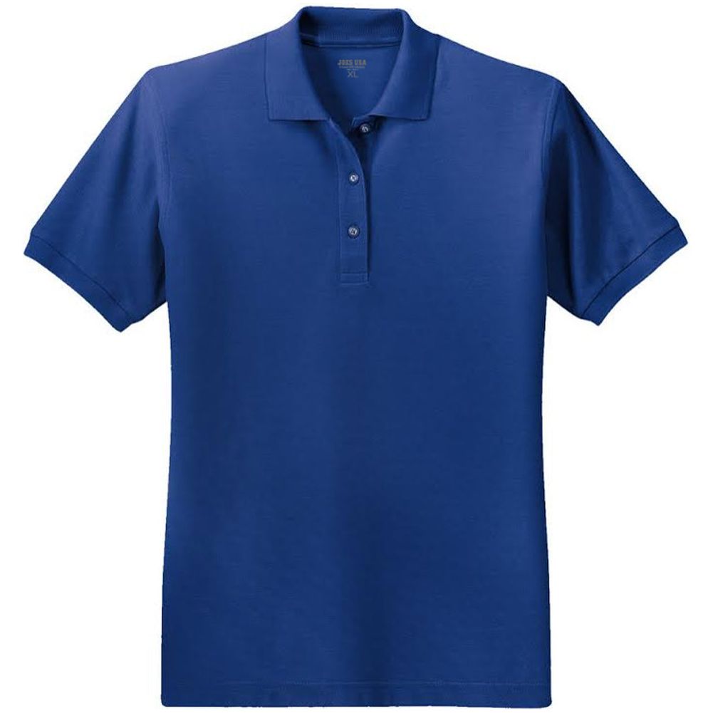 Ladies Silk Touch Polo Polos/Knits Joe's USA Royal Blue