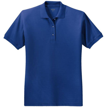 Ladies Silk Touch Polo Polos/Knits Joe's USA Royal Blue