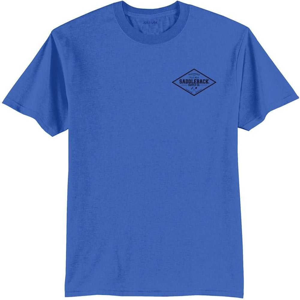 Saddleback Supply Co Design 50/50 Cotton Poly T-Shirts in Regular, Big and Tall Joe's USA Men's Shirts