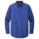 Men's Long Sleeve Wrinkle Resistant Easy Care Shirts in 26 Colors. Sizes XS-6XL - Royal / Classic Navy Woven Shirts Joe's USA Royal / Classic Navy Small