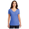 District® Women’s Perfect Tri® V-Neck Tee DM1350L - Royal Frost Women's District Royal Frost X-Small