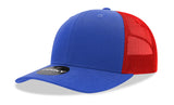 Decky 6 Panel Mid Profile Structured Cotton Blend Trucker | Decky 6021
