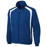 Joe's USA Men's Colorblock Raglan Jacket DRI-EQUIP X-Small True Royal/White