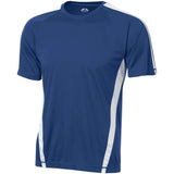 Dri-Equip Colorblock Moisture Wicking Shirt DRI-EQUIP X-Small Royal/White