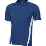 Dri-Equip Colorblock Moisture Wicking Shirt DRI-EQUIP X-Small Royal/White