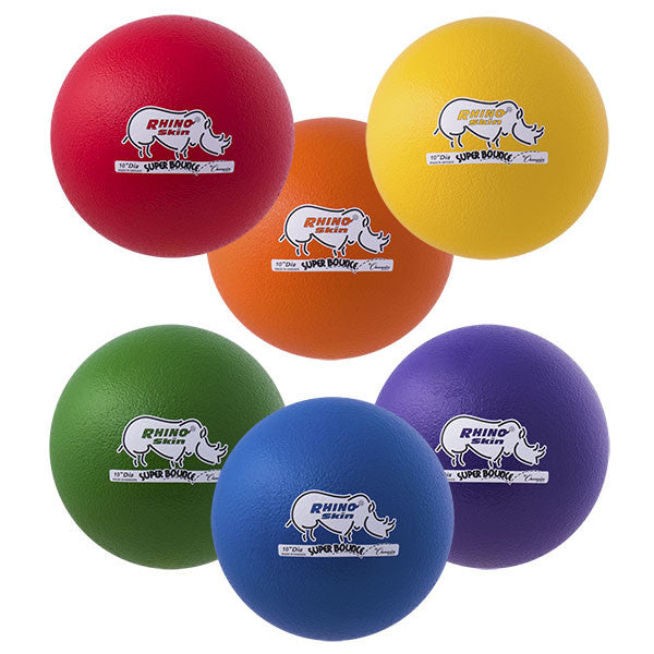 10" RHINO SKIN HIGH BOUNCE SUPER SPECIAL BALL SET