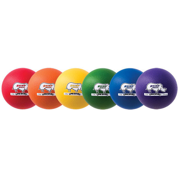 7" RHINO SKIN SUPER HIGH BOUNCE ALLROUND BALL SET