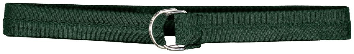 Russell (Team) 1 1/2 - Inch Covered Football Belt - Russell (Team) FBC73M DARK GREEN M