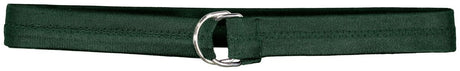 Russell (Team) 1 1/2 - Inch Covered Football Belt - Russell (Team) FBC73M DARK GREEN M