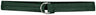 Russell (Team) 1 1/2 - Inch Covered Football Belt - Russell (Team) FBC73M DARK GREEN M