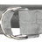 Russell (Team) 1 1/2 - Inch Covered Football Belt - Russell (Team) FBC73M GRID IRON SILVER M