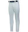 Russell (Team) BASELINE TAPERED LEG PIPED BASEBALL PANT - Russell (Team) R62LGM BASEBALL GREY/NAVY S