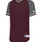 Russell (Team) Classic V - Neck Jersey - Russell (Team) R01X3M MAROON/STEEL/WHITE S