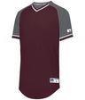 Russell (Team) Classic V - Neck Jersey - Russell (Team) R01X3M MAROON/STEEL/WHITE S