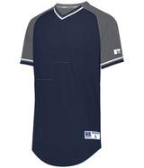 Russell (Team) Classic V - Neck Jersey - Russell (Team) R01X3M NAVY/STEEL/WHITE S