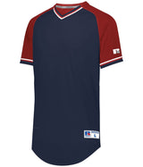 Russell (Team) Classic V - Neck Jersey - Russell (Team) R01X3M NAVY/TRUE RED/WHITE S