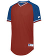 Russell (Team) Classic V - Neck Jersey - Russell (Team) R01X3M TRUE RED/ROYAL/WHITE S