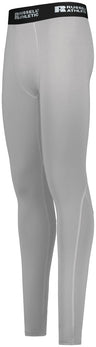 Russell (Team) Compression Full Length Tight - Russell (Team) R25CPM GRID IRON SILVER S