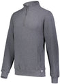 Russell (Team) Dri - Power® Fleece 1/4 Zip Pullover 1Z4HBM BLACK HEATHER S